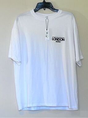 Garage London Soho White Graphic Tee